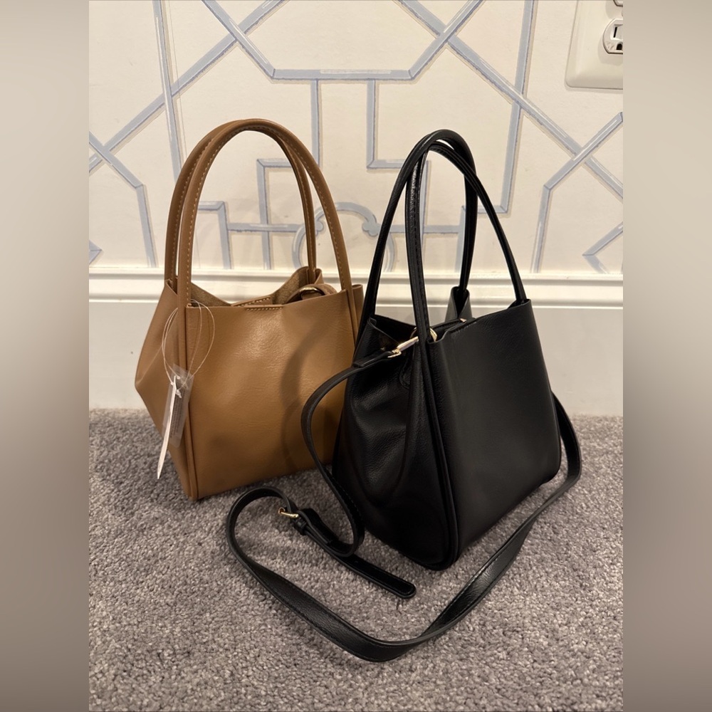 Lot of 2 Anthropologie The Hollace Tote Mini